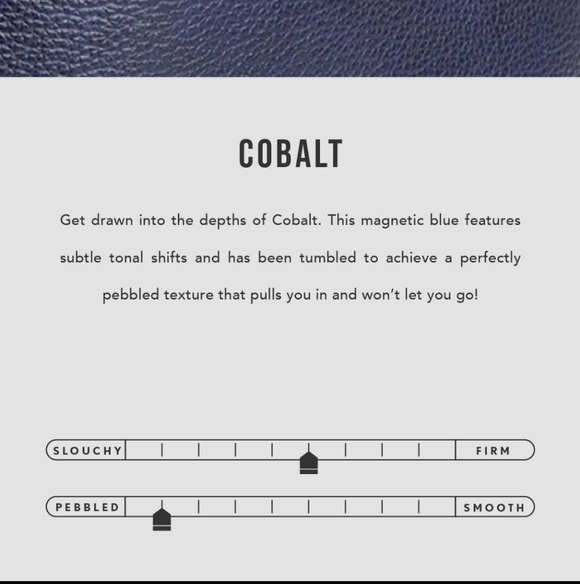 Portland Leather Goods Oversized Naomi Cobalt Blue - Picture 13 of 16